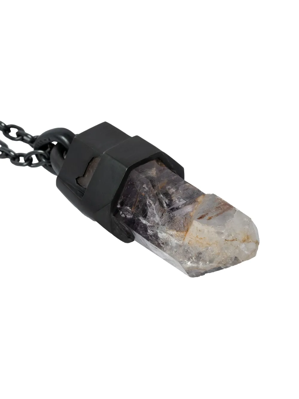 Parts of Four Talisman necklace - Zwart
