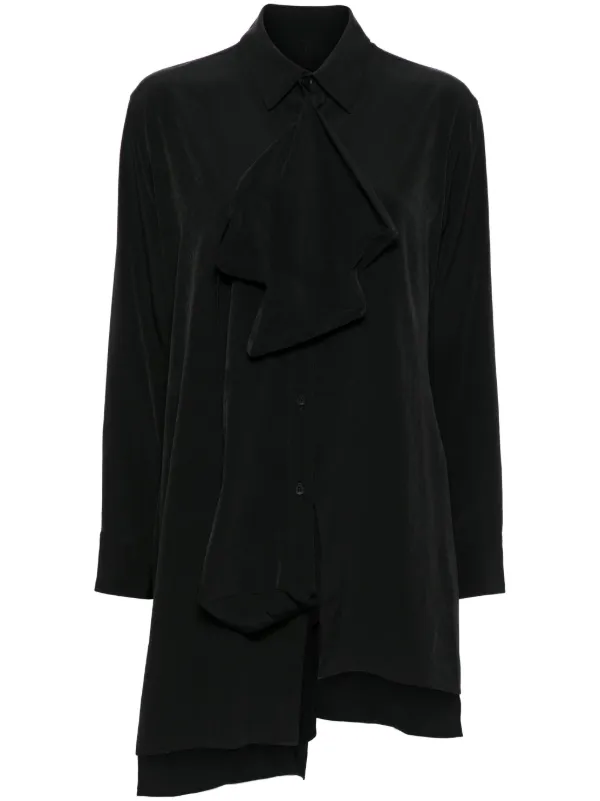 トップス Yohji Yamamoto BIG ASYMMETRIC SHIRT 24057979_55740703_600.jpg