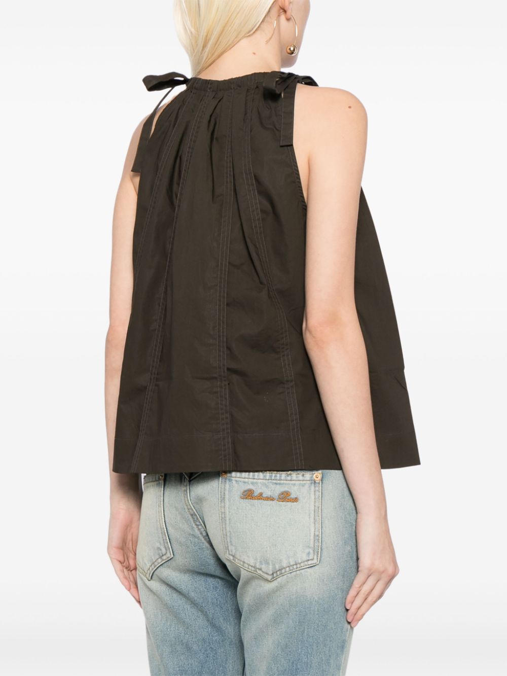 Shop Ulla Johnson Zoe Top In Green