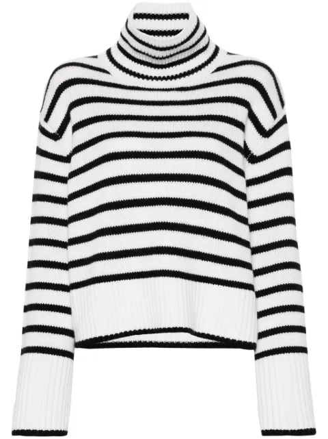 Lisa Yang pull en cachemire Fleur à rayures