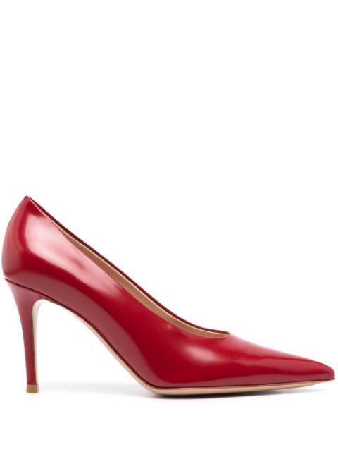 Gianvito Rossi 85mm leather pumps Women