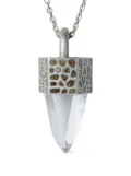 Parts of Four Talisman necklace - Silver