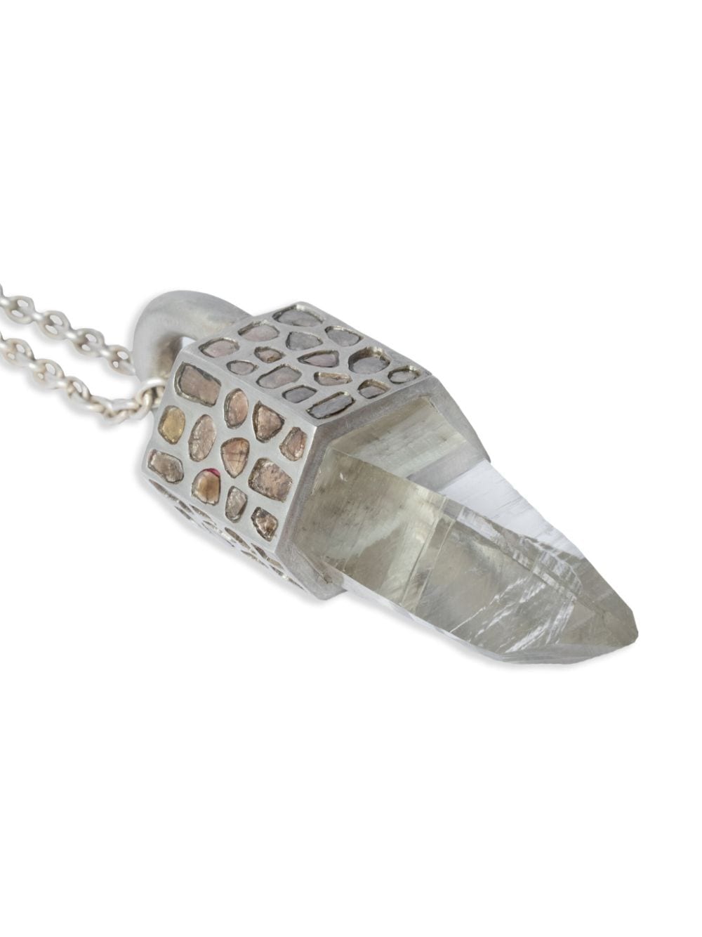 Shop Parts Of Four Talisman Necklace In Silver