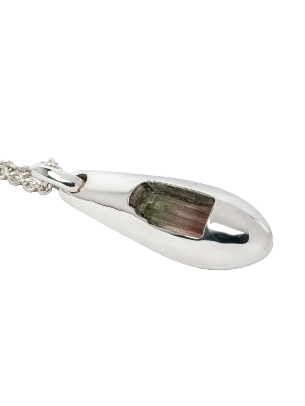 Parts Of Four Chrysalis Necklace In Silver