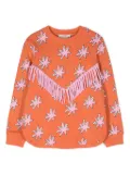 Stella McCartney Kids Bright Stars sweatshirt - Orange