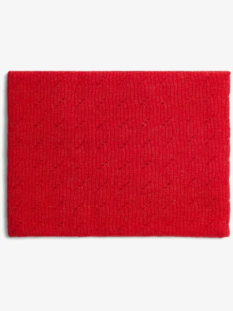 Bonpoint Tatodine ribbed-knit snood