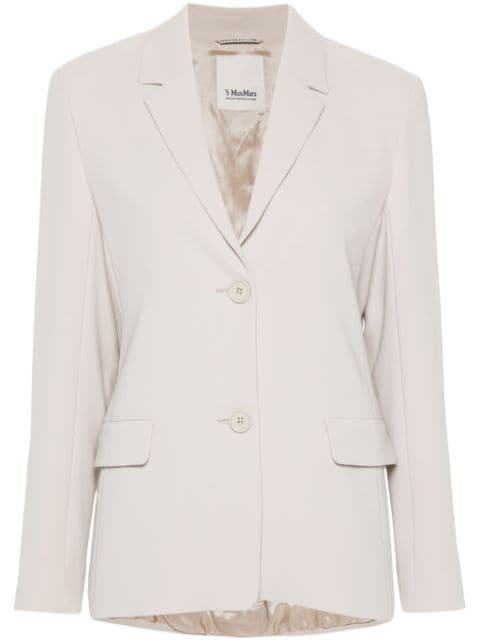 'S Max Mara blazer à simple boutonnage