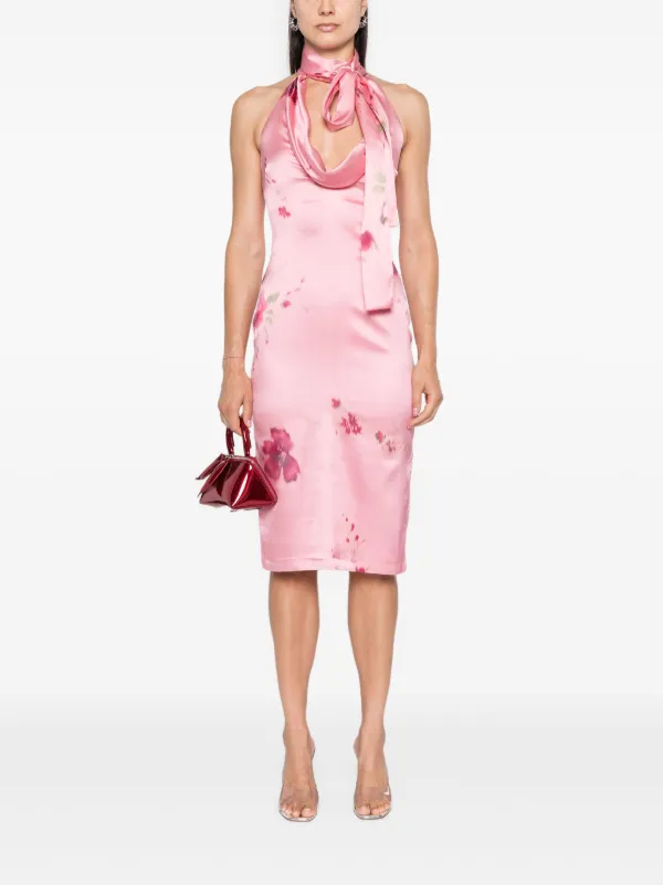 Blumarine pink dress hotsell