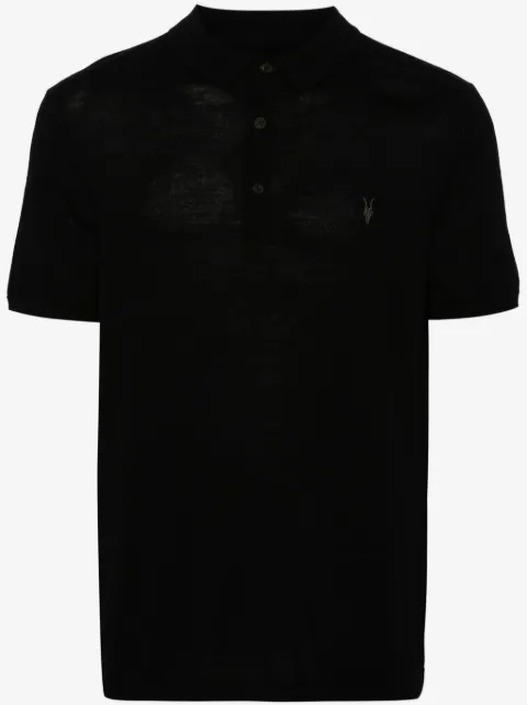 AllSaints Reform wool polo jumper