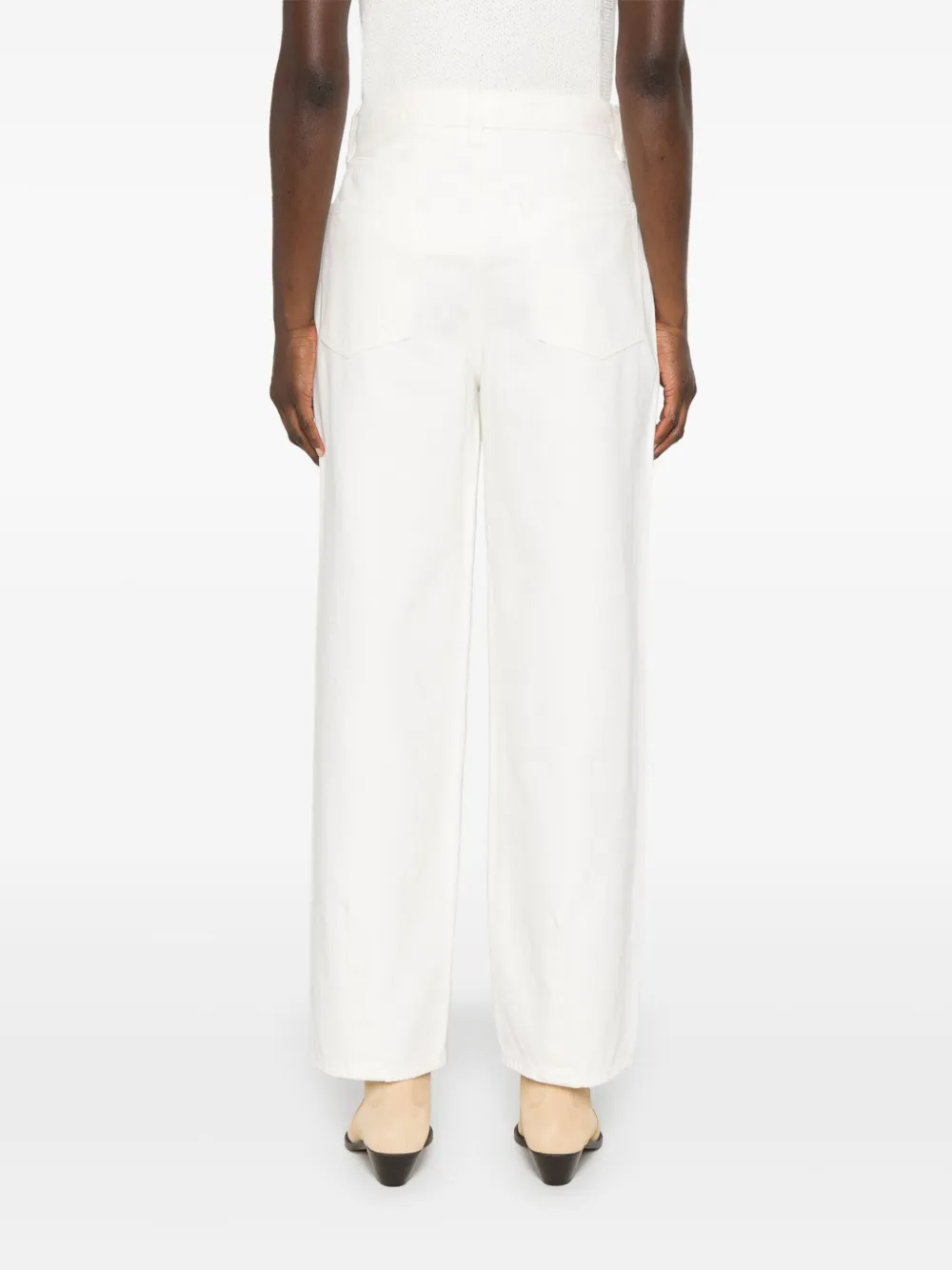 AllSaints Jayce straight jeans Wit