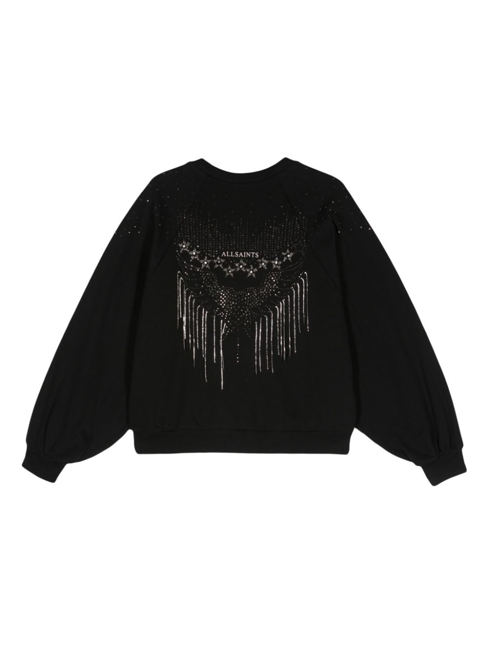 AllSaints Astro sweater verfraaid met stras - Zwart