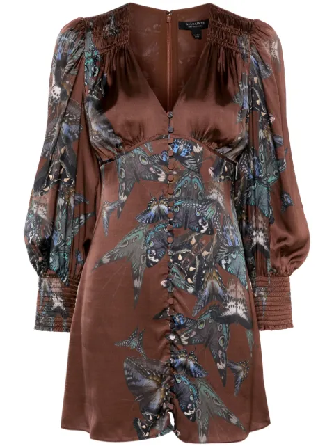 AllSaints Auden mini dress