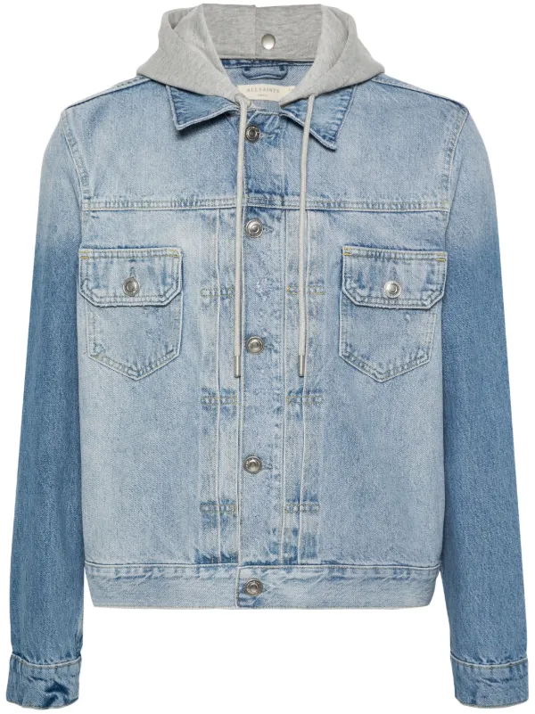 AllSaints Spirit デニムジャケット | ブルー | FARFETCH JP
