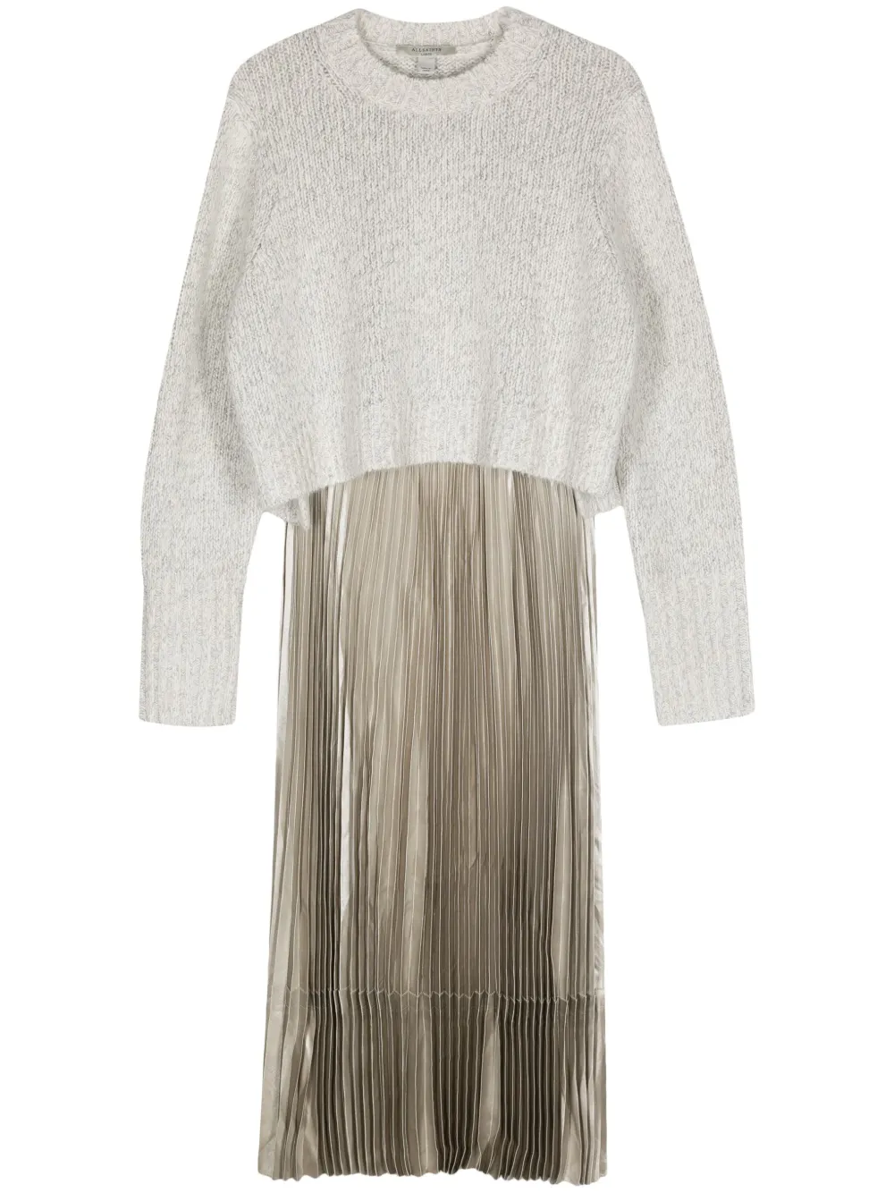 AllSaints Silvi jurk Beige