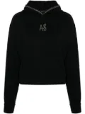 AllSaints Scorpion Pippa drop-shoulder hoodie - Black