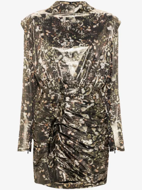 AllSaints Liliana graphic-print mini dress