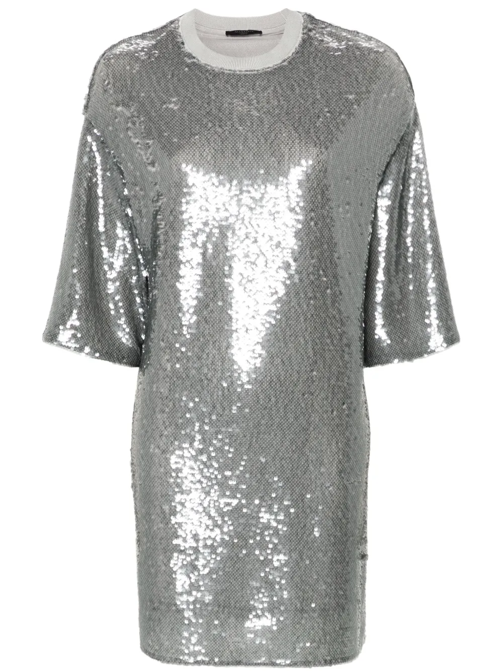 AllSaints Opal jurk Zilver