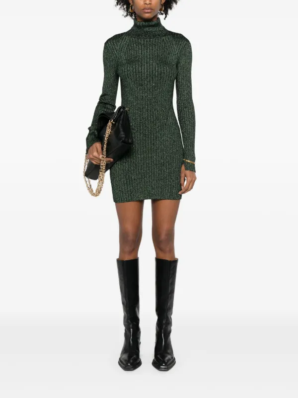 AllSaints Julliette Lurex Mini Dress | Green | FARFETCH AllSaints Julliette Lurex Mini Dress | Green | FARFETCH