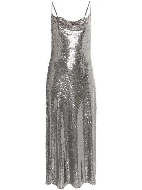 AllSaints Hadley sequin-design mini dress