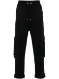 Balmain logo-lettering cargo pants - Black