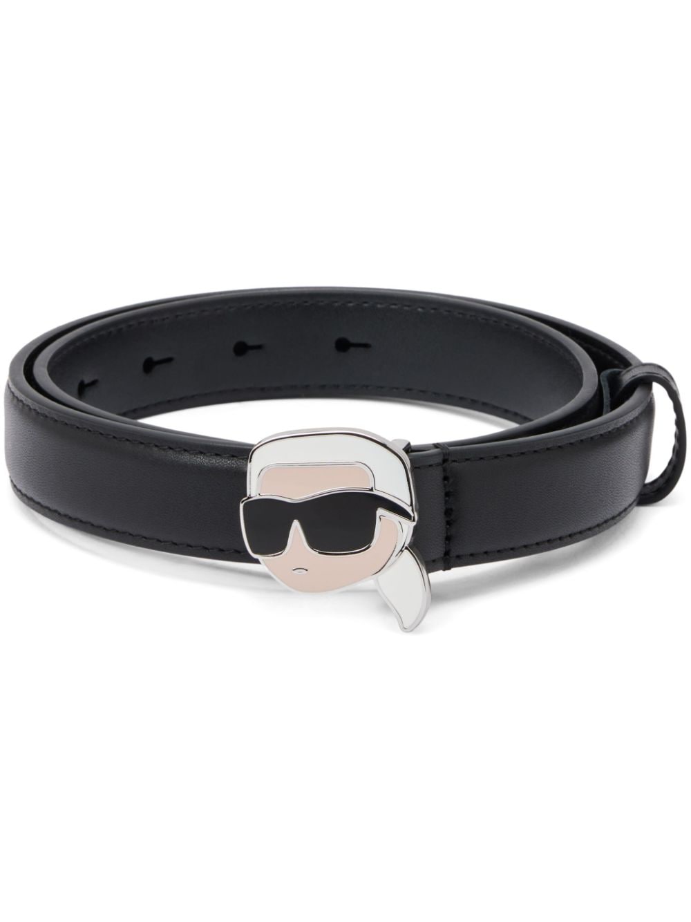 Karl Lagerfeld K/Ikonik 2.0 belt - Nero