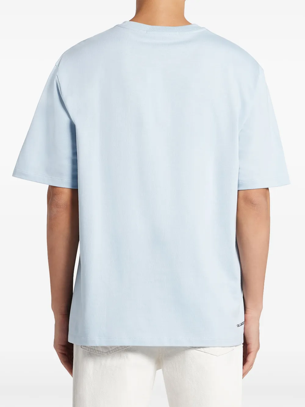 Karl Lagerfeld Sunglasses T-shirt Blauw