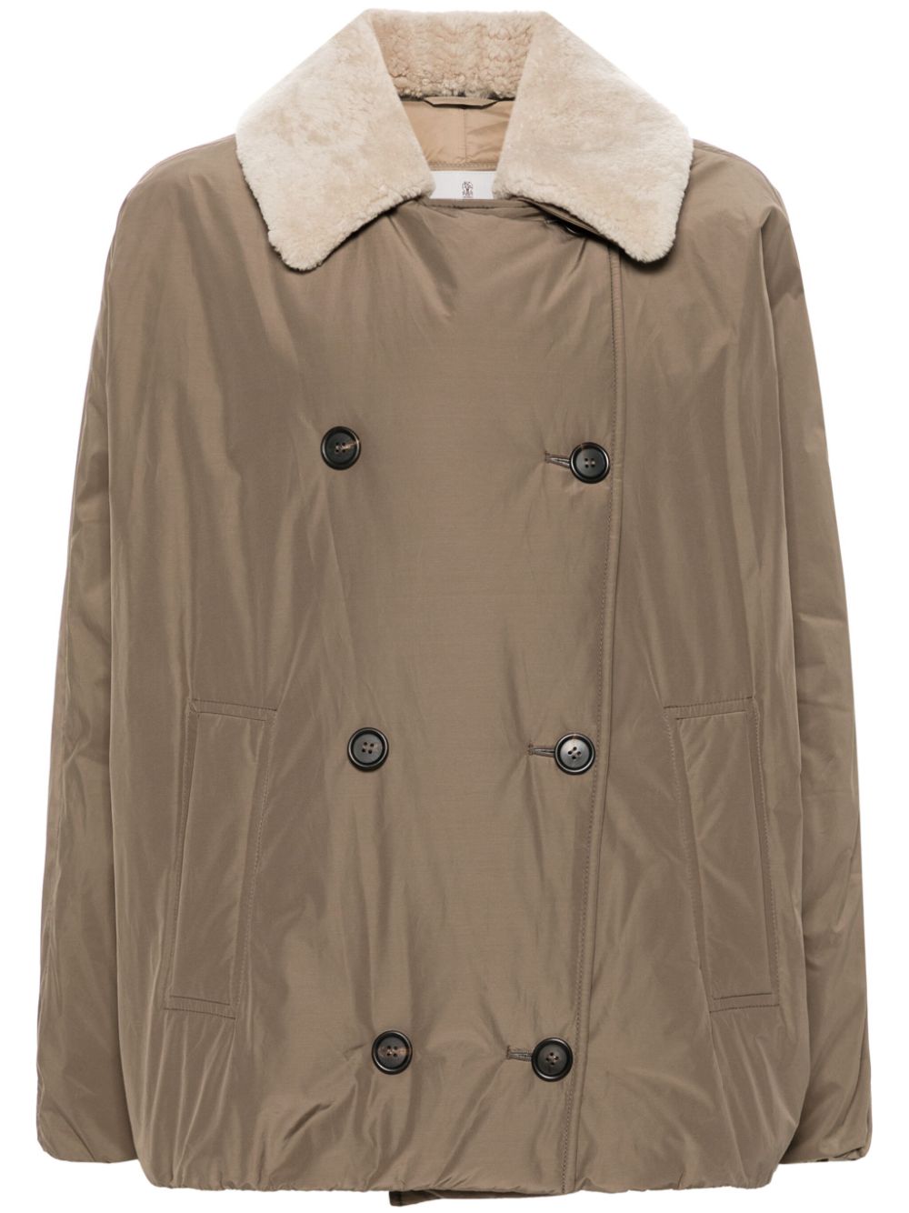 detachable-collar down jacket