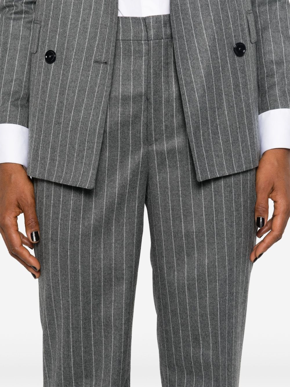 Tagliatore pinstriped double-breasted suit Women