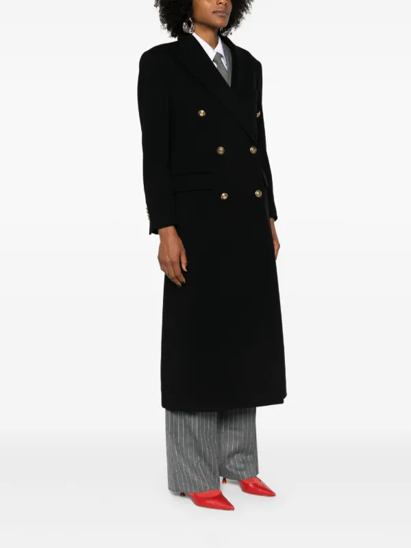 Tagliatore Caitlyn double-breasted Coat | Black | FARFETCH