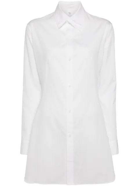 Y's layered fitted shirt