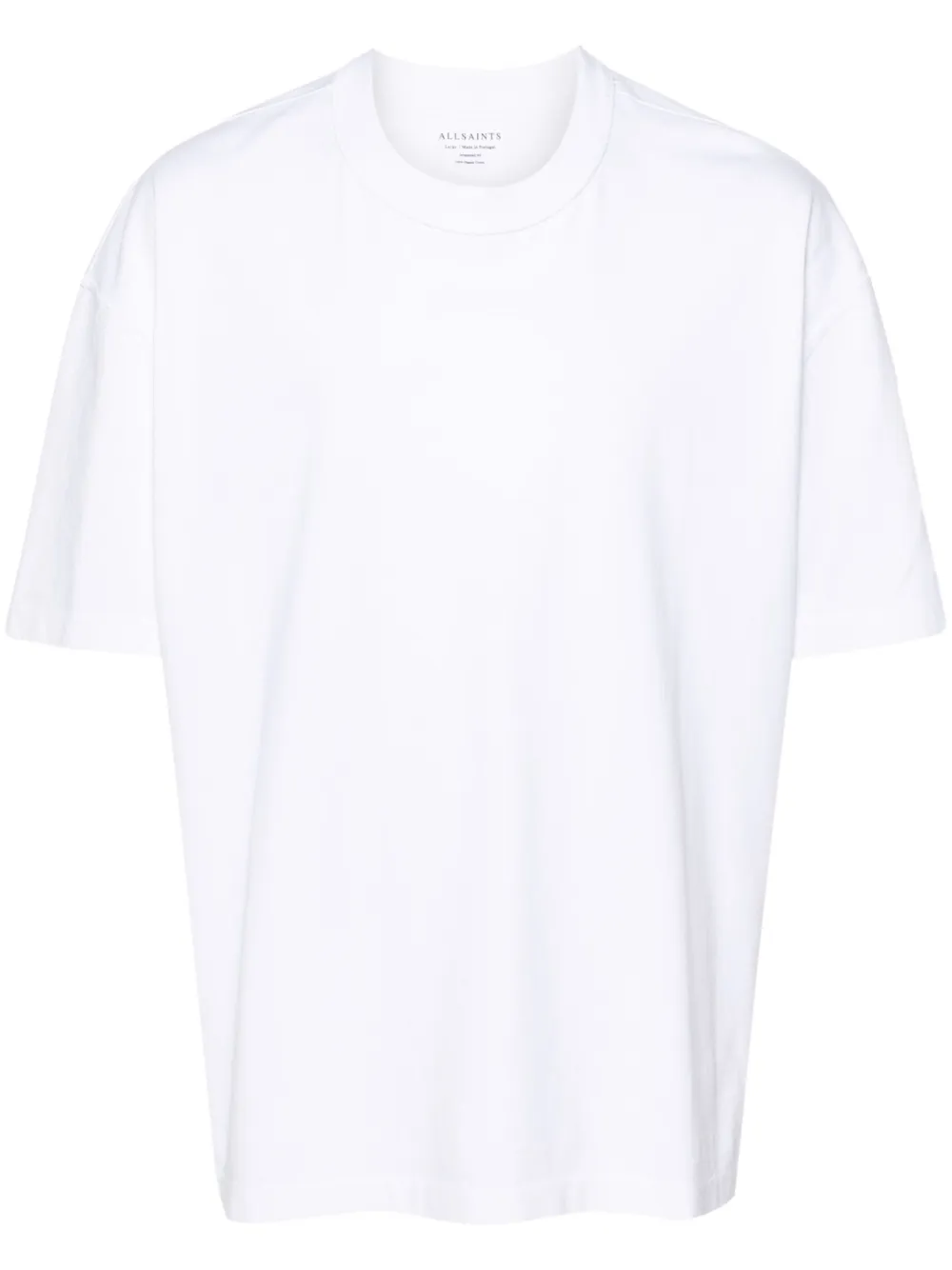 AllSaints T-shirt met afwerking Wit