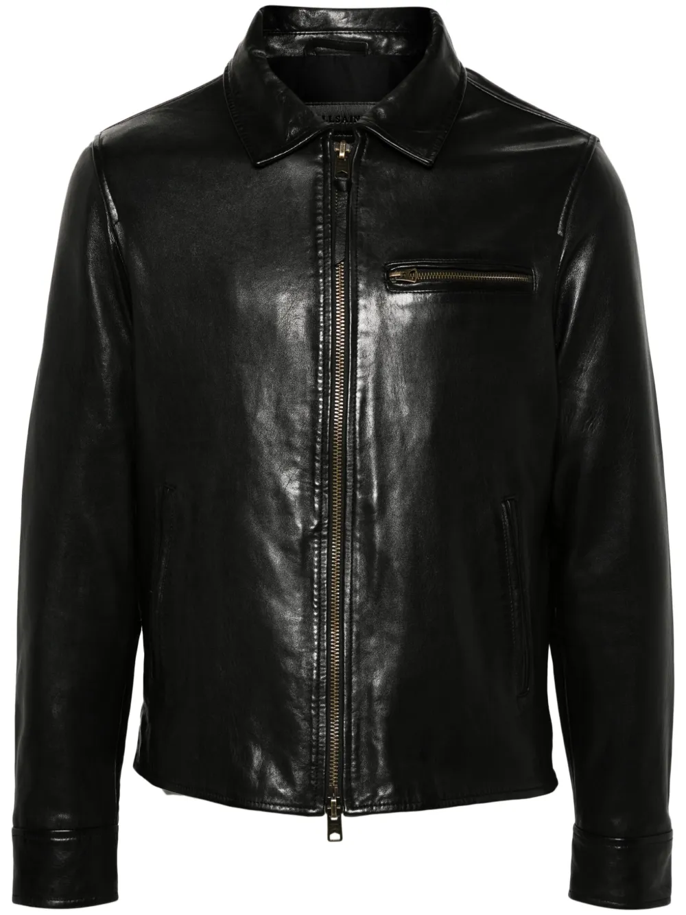 AllSaints Miller レザージャケット - ブラック AllSaints Miller レザージャケット - ブラック