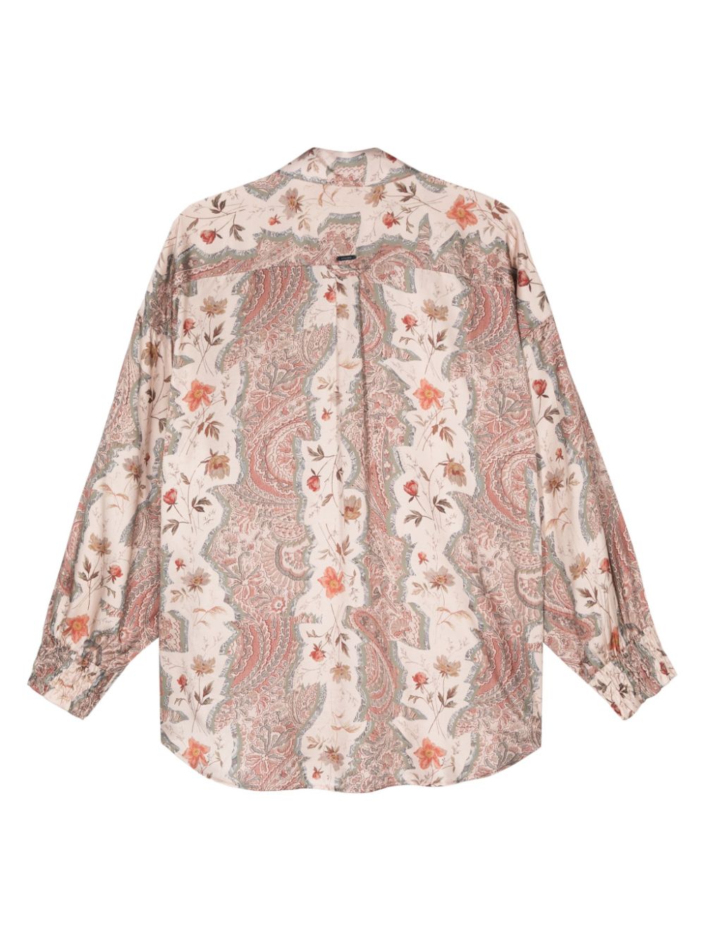 AllSaints Charli blouse - Roze