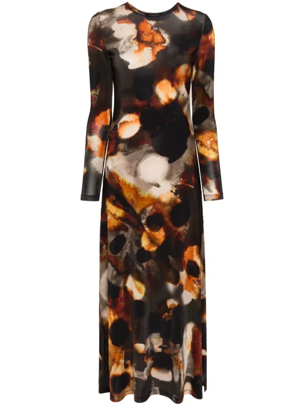 chinese dress ladies All Saints White Flowy V-Neck Maxi Dress