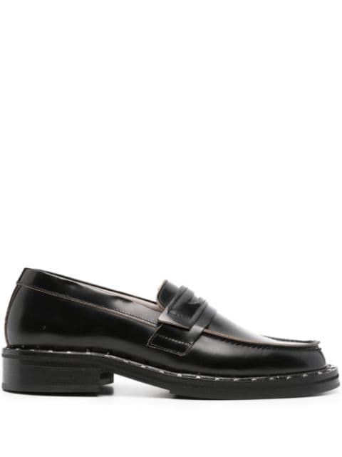 Dalias stud-detailing penny loafers