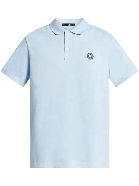 Karl Lagerfeld circle-logo polo shirt