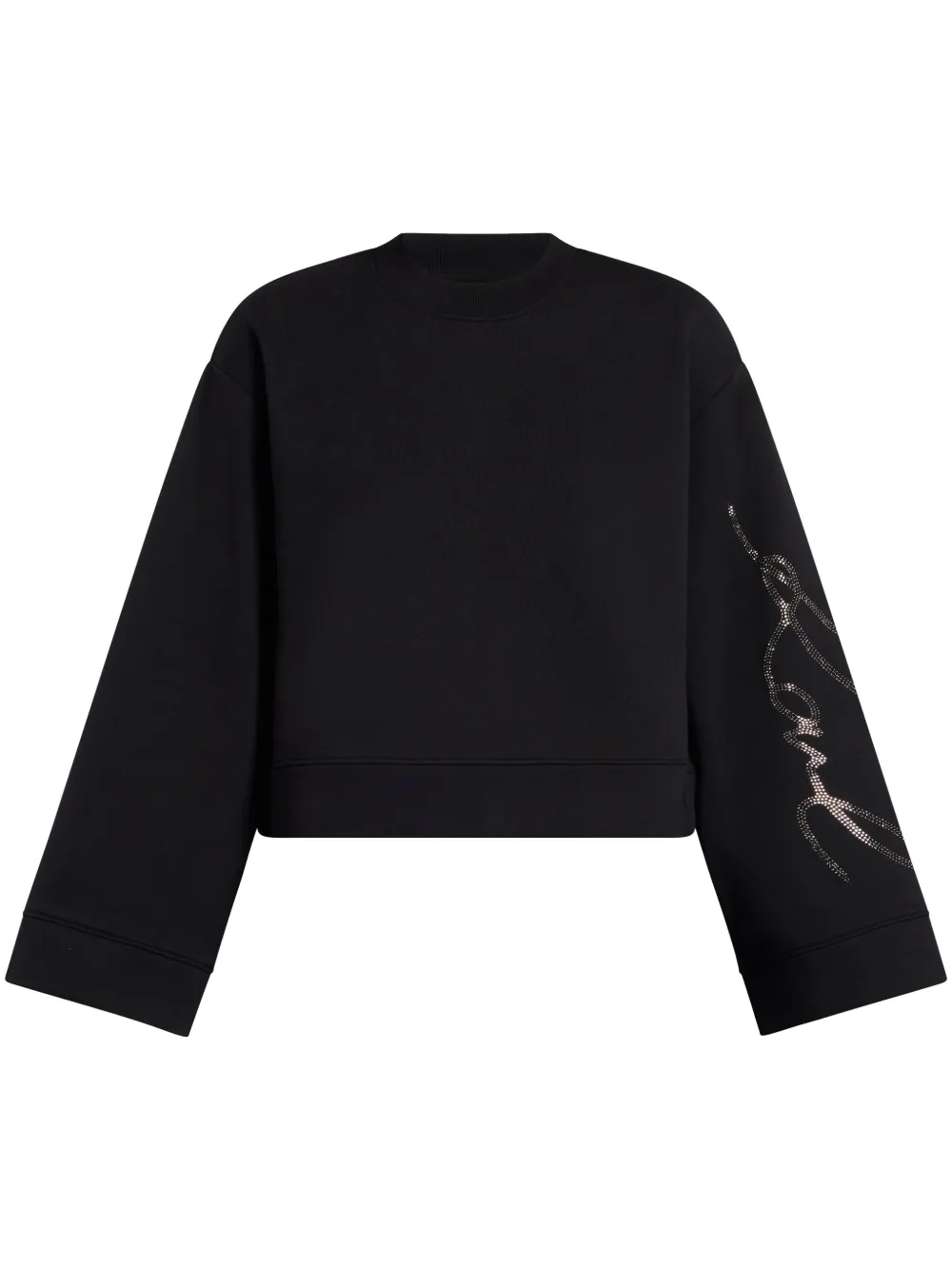Karl Lagerfeld sudadera con logo bordado | negro | Image 1