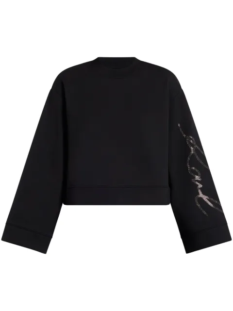 Karl Lagerfeld logo-embroidered sweatshirt 