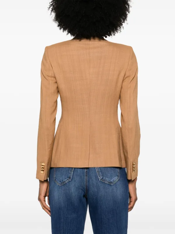 Tagliatore Alicya double-breasted Blazer | Brown | FARFETCH