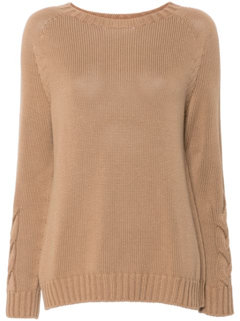 'S Max Mara fine-knit cotton jumper Women