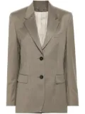 Golden Goose single-breasted wool blazer - Grey