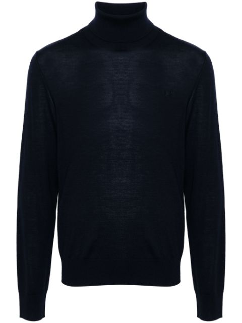 DSQUARED2 logo-embroidered roll-neck jumper Men