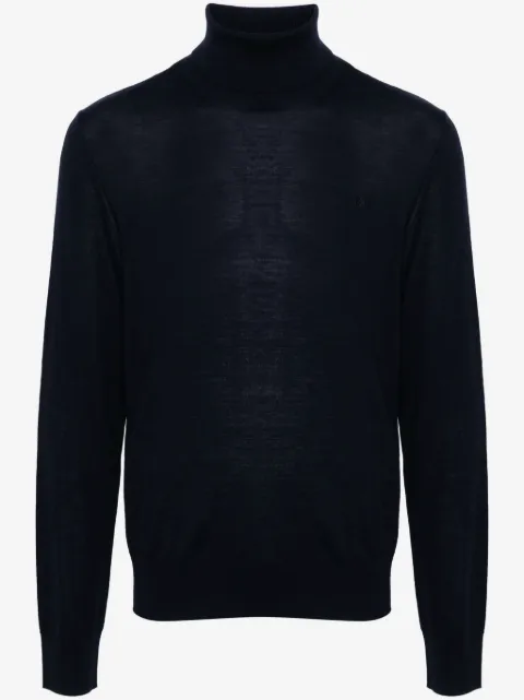 DSQUARED2 logo-embroidered roll-neck jumper