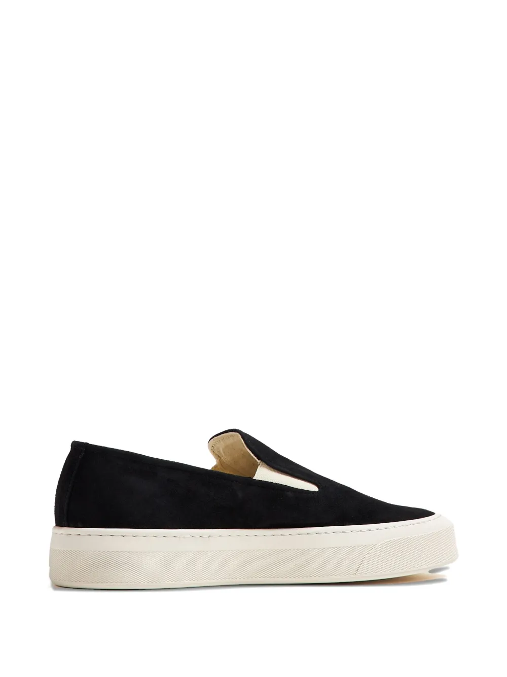 Common Projects slip-on suede sneakers Black