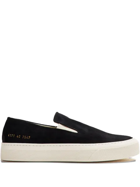 Common Projects slip-on suede sneakers