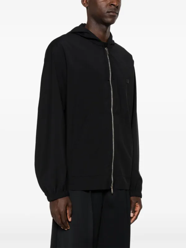 パーカー・フーディ GIVENCHY ZIPPED WOOL HOODIE Givenchy Hoodie in Double Face Wool | Saks Fifth Avenue