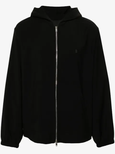 Givenchy hoodie zippé en laine à motif 4G