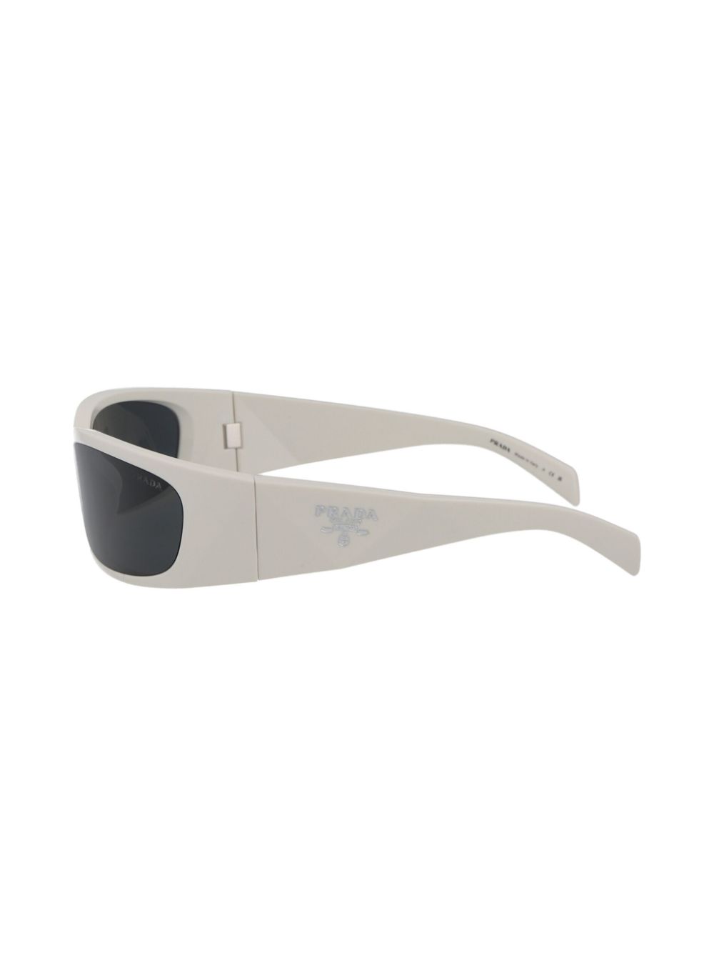 Prada Eyewear 0PRA19S zonnebril met rechthoekig montuur Wit