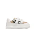 Burberry Kids Touch-strap sneakers - White