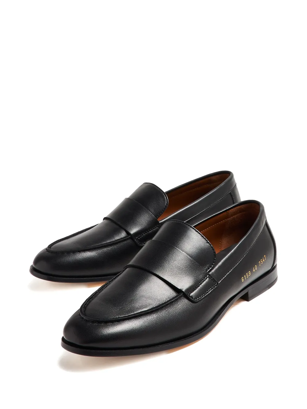 Shop Common Projects Leather Loafers